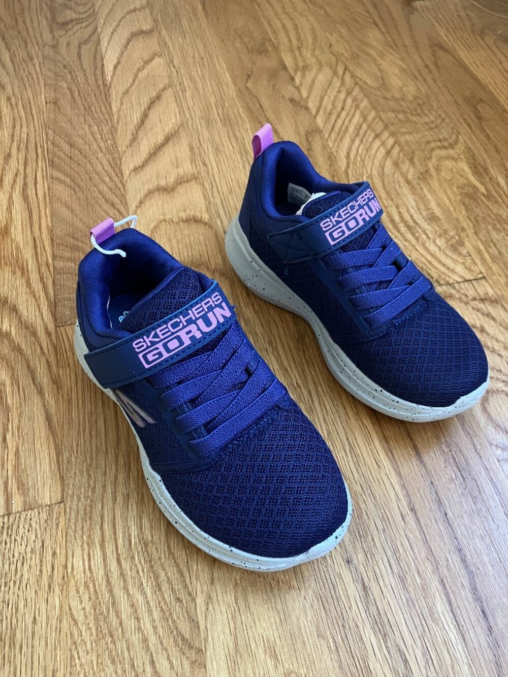 Skechers Go Run Shoes NWT Little kids 10.5 blue and purple